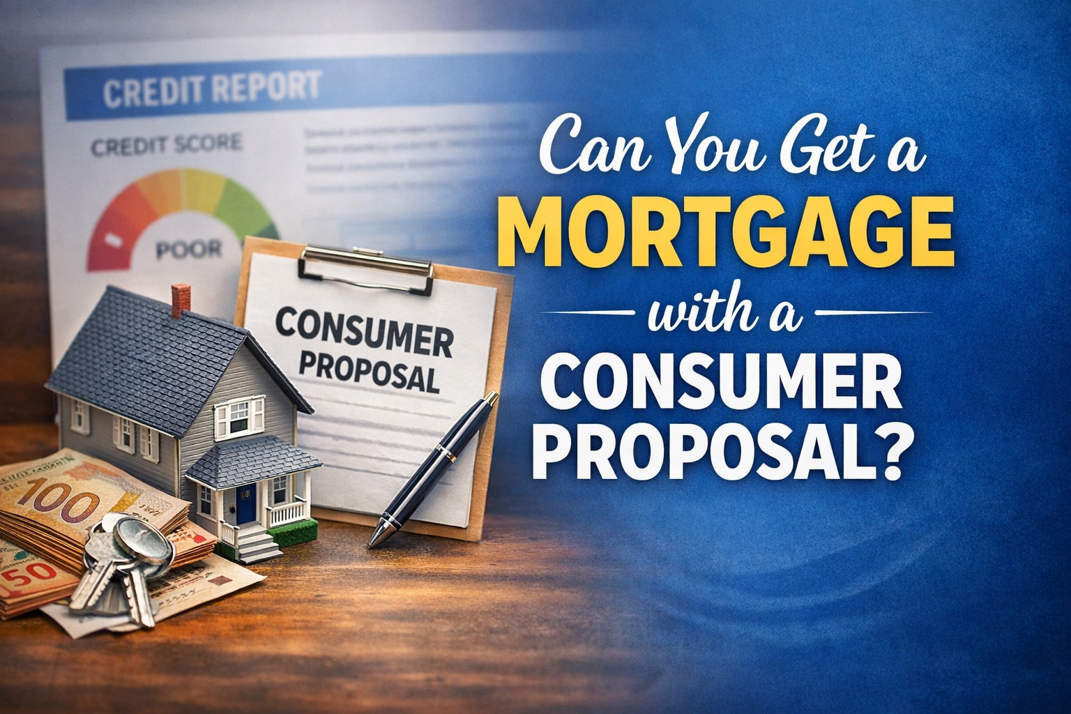 Can You Get a Mortgage with a Consumer Proposal?